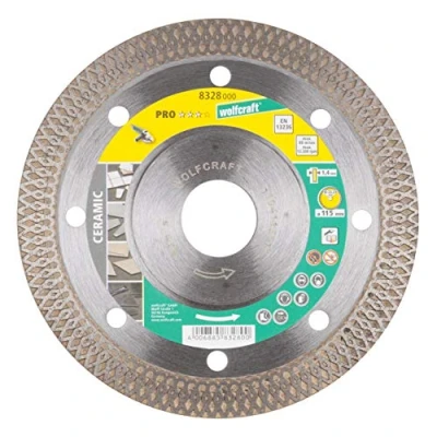 Afbeelding van wolfcraftDiamantdoorslijpschijf &quot;Pro Ceramic Turbo&quot; voor haakse slijpers I 8328000