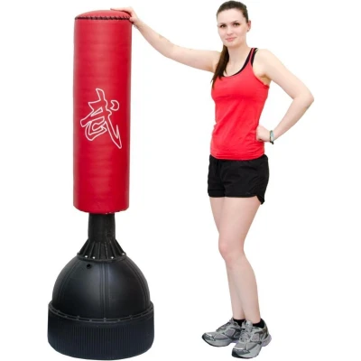 Afbeelding van 160 cm Staande bokszak Rood