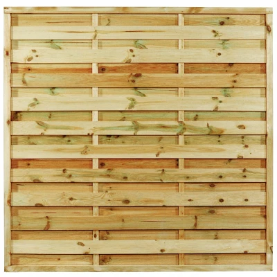 Afbeelding van Schutting tuinscherm geimpregneerd 180x180cm