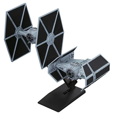 Afbeelding van Star Wars Tie Advanced x1 and Fighter set, Bandai 1/144