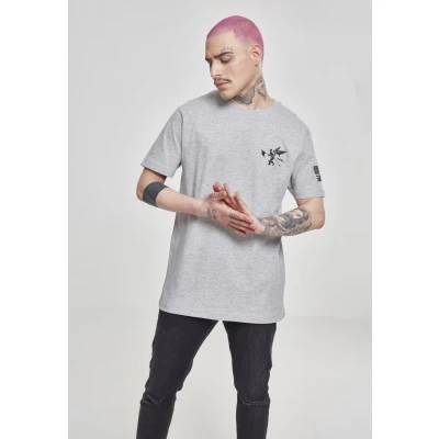 Afbeelding van Mister TEE Linkin PARK FLAG Tshirt print, Heren, Maat: Medium, Light grey