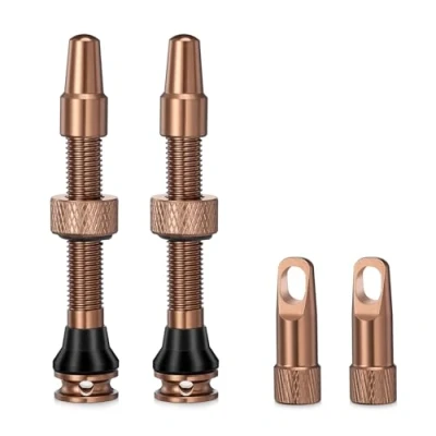 Afbeelding van HZJD Presta tubeless ventielen, woestijn, stuurpen, geïntegreerd kernverwijderingsgereedschap (44 mm)