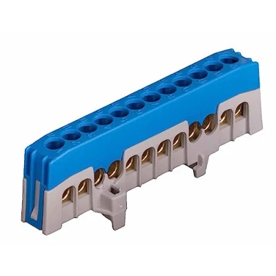 Afbeelding van Universele DIN rail nulklem 12 voudig