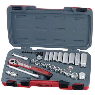 Afbeelding van T3835AF Doppenset 3/8&quot; AF norm. &amp; long 35dlg