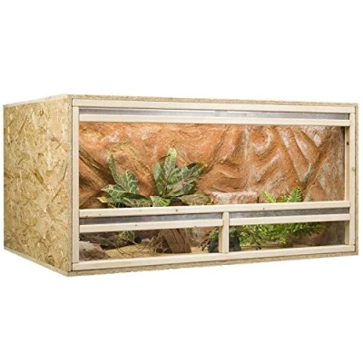 Afbeelding van Holzkonzept terrarium, terrariumbouwset, OSB houten 120 x 60 cm voorventilatie