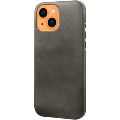 Afbeelding van Casecentive Leren Back case iPhone 14 Pro Max zwart