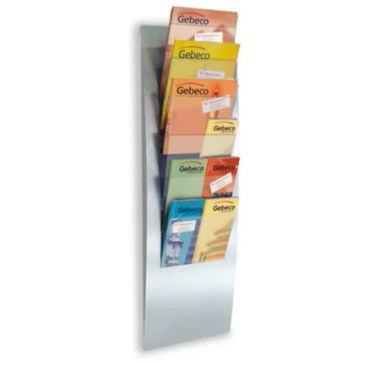 Afbeelding van Folderhouder Counter 6 vak wand folderrek