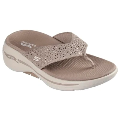 Afbeelding van Skechers Slippers voor dames, Taupe, 40.5 EU