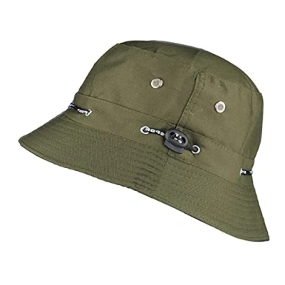 Afbeelding van TOUTACOO, Zomerhoed verstelbaar Bob Uni Sport Unisex, Khaki (stad), M