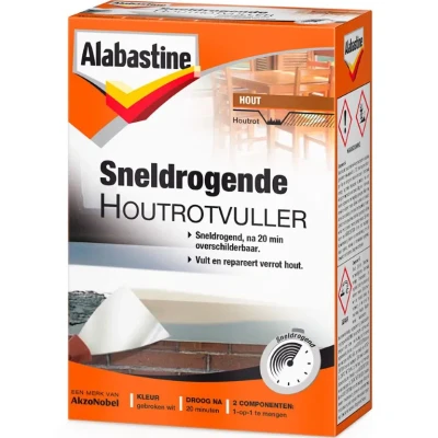 Afbeelding van Alabastine Sneldrogende Houtrotvuller 2K Schildersbenodigdheden
