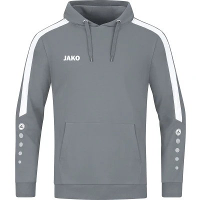 Afbeelding van Sweater met kap Power Steengrijs / 3XL