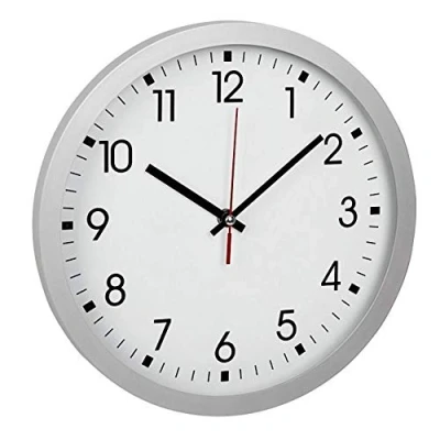 Afbeelding van TFA Big Silver 30 cm klok