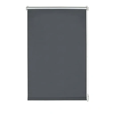 Afbeelding van GARDINIA thermo rolgordijn met achterzijde om te klemmen of lijmen, optimale lichtreflectie, energiebesparend, ondoorzichtig, EASYFIX rolgordijn, leisteen, 115 x 150 cm (BxH)