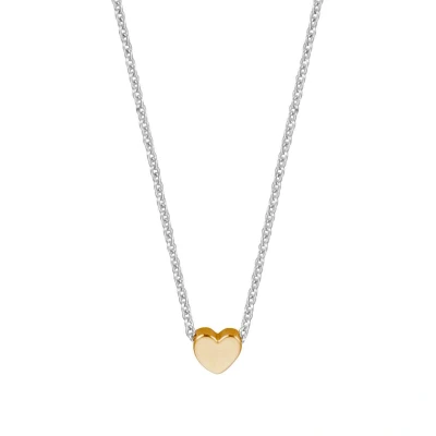 Afbeelding van Esprit ESNL00711340 Dulcet collier Zilver geelgoudverguld en goudkleurig