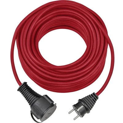 Afbeelding van Brennenstuhl Kwaliteitsrubber verlengkabel IP44 25m rood H05RR F 3G1.5 1161860