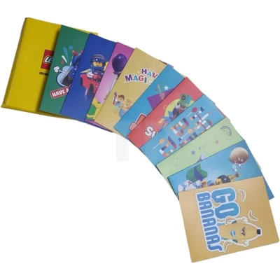 Afbeelding van LEGO Verjaardagskaarten Set (10 stuks)