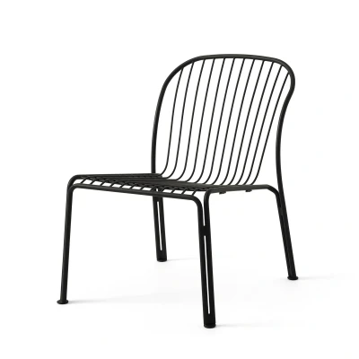 Afbeelding van &amp;Tradition Thorvald SC100 lounge stoel Warm black