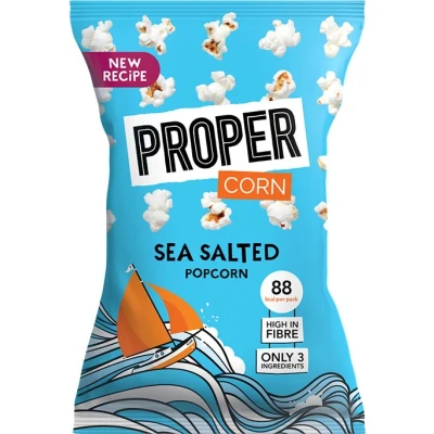 Afbeelding van Propercorn Lightly Sea Salted popcorn 20g
