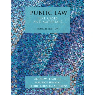 Afbeelding van Public Law: Text, Cases, and Materials