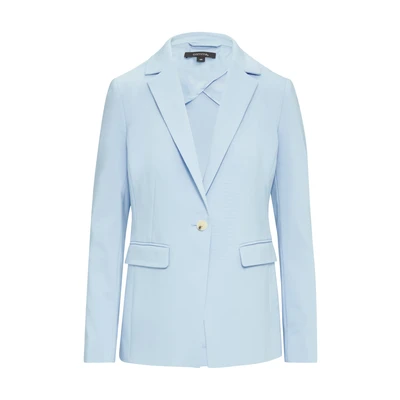 Afbeelding van comma regular blazer lichtblauw