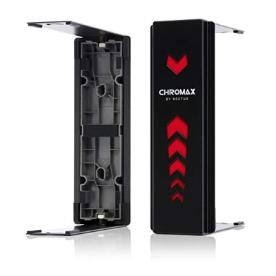 Afbeelding van Noctua NA HC3 chromax.black.swap, Heatsink Cover voor NH D15, D15S &amp; D15 SE AM4 (Zwart)