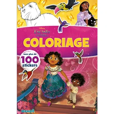 Afbeelding van Disney Encanto coloriage avec plus de 100 stickers Livre Dès 4 ans