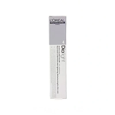 Afbeelding van Permanente Kleur L&#039;Oreal Professionnel Paris Dia Light Nº 4 Geen ammoniak (50 ml)