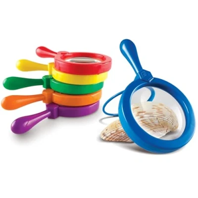 Afbeelding van Learning Resources Jumbo Vergrootglazen 6 Stuk Set