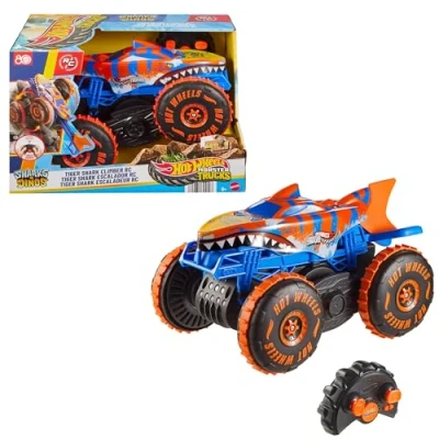 Afbeelding van Hot Wheels Monster Trucks R/C Tiger Shark Climber 1:15