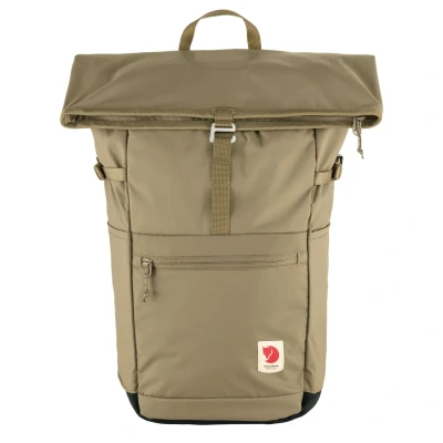 Afbeelding van Fjällräven High Coast Foldsack rugtas met logo Khaki