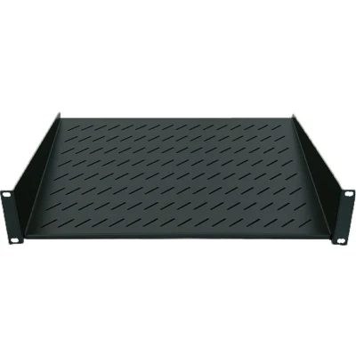 Afbeelding van Intellinet 712491 19 inch Apparaatbodem voor patchkast 1 HE Vast inbouw Geschikt kastdiepte: vanaf 450 mm Zwart