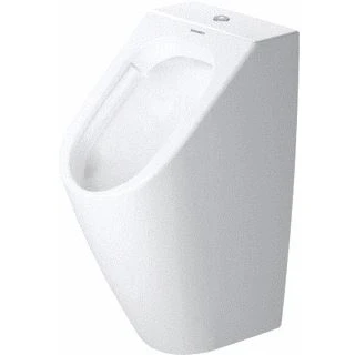 Afbeelding van Duravit me by starck urinoir wit hoogglans rimless hygieneglaze incl montagemateriaal 2815302000