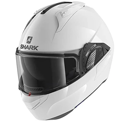 Afbeelding van SHARK EVO GT BLANK Motorhelm Systeemhelm Wit Maat S