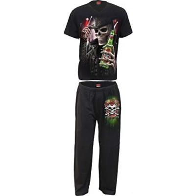 Afbeelding van Spiral Pyjama L TRIPLE 6 Zwart
