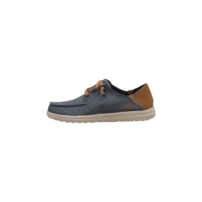 Afbeelding van Skechers Melson Volgo Sneaker voor heren, Navy Canvas, 40 EU