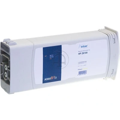 Afbeelding van AS60913 ASTAR HP 91 DNJ Inkt geel rebuilt Blister 775ml