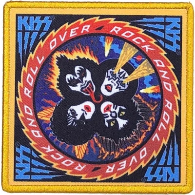Afbeelding van Kiss Rock &amp; Roll Over Patch Multicolours