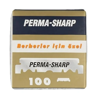 Afbeelding van Gillette Perma Sharp Single Edge Blades Losse Scheermesjes 100 Stuks