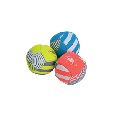 Afbeelding van Schildkröt® Neopreen mini Funballen, 3 ballen om te schoppen, werpen, vangen, jongleren Ø 5 cm, dubbelwandig, gevuld met kunststof granulaat, 970145