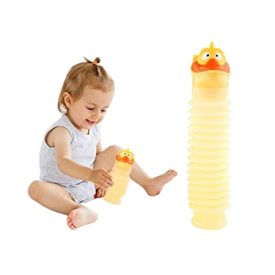 Afbeelding van Balakaka Mannelijke Vrouwelijke Draagbare Mobiele Toilet Emergency Urinoir Intrekbare Urine Fles Potty Plas Krimpbare voor Camping, Wandelen, Verkeersopstopping en Outdoor