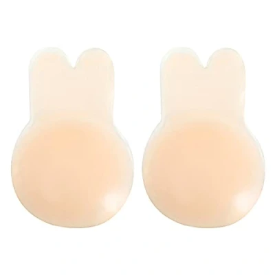 Afbeelding van HSAJS Nipple Cover siliconen gel borststicker dames beha tepelafdekking zelfklevend opdrukken en herbruikbaar, kleding badkleding (1 paar)