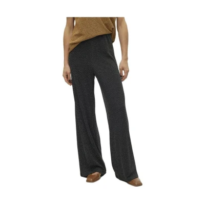 Afbeelding van VERO MODA wide leg broek VMKANVA zwart