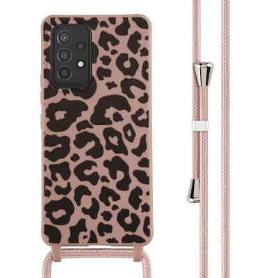 Afbeelding van Samsung Galaxy A53 Hoesje Siliconen en TPU (zacht) iMoshion Softcase/Koordhoesje/Backcover Roze Telefoonhoesje