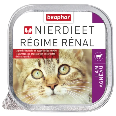 Afbeelding van Beaphar Nierdieet Kat 100 g Kattenvoer Lam