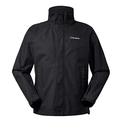 Afbeelding van Berghaus Heren RG Alpha 2.0 Gemni 3 in 1 waterdichte jas, zwart/zwart, XS