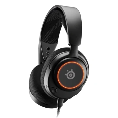 Afbeelding van SteelSeries Arctis Nova 3 Gaming headset met meerdere platforms, Signature Sound, ClearCast Gen 2 Mic, PC, PS5/PS4, Xbox Series XS, Switch, mobiel, zwart