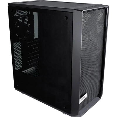 Afbeelding van ATX Semi tower Box Fractal FD CA MESH C BKO TG Black