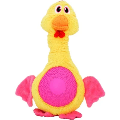 Afbeelding van Pluche kip met squeaker