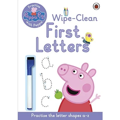 Afbeelding van Peppa Pig: Practise with Peppa: Wipe Clean First Letters