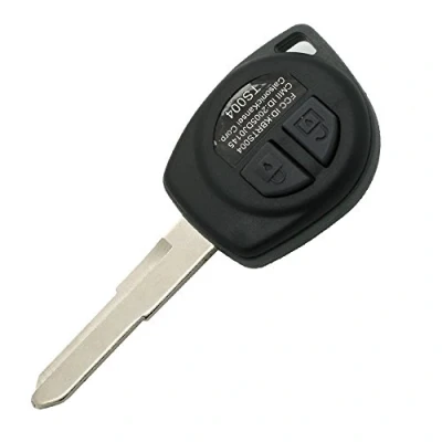 Afbeelding van BROVACS Vervangende sleutelbehuizing compatibel met SUZUKI SX4 Swift 2 Knoppen Keyless Entry Afstandsbediening Sleutel Case Fob PG105N